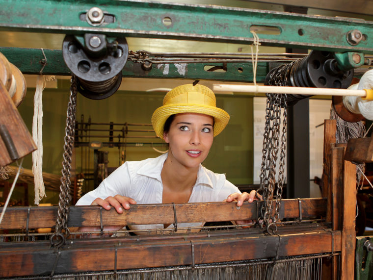 Karina im Teppichmuseum Oelsnitz/Vogtl.